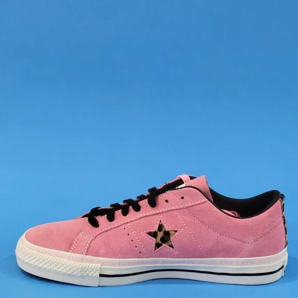 Converse One Star x Sean Pablo 'Leopard Paradise' Skate Sneakers 171325C NWT - Picture 3 of 7